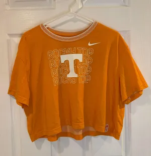 Nike University Of Tennessee Cropped Tee thumbnail 1