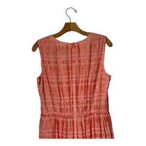 Gal Meets Glam Dress Women 6 Peach Coral Sleeveless Fiona‎ Tiered Maxi Boho thumbnail 5