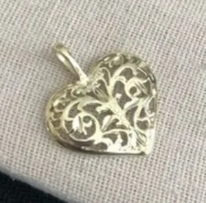 Vintage Heart Shape Pendant thumbnail 1