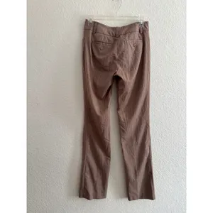 New York & Company Pant Suit Size 0 Tall Brown Pinstripe Blazer Trousers Set thumbnail 4