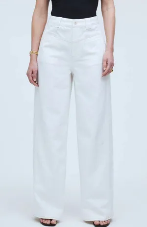 Madewell Curvy Super Wide-Leg Jeans thumbnail 1