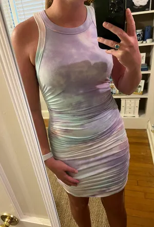 Runaway Clothes Rib-Knit Bodycon Dress thumbnail 1