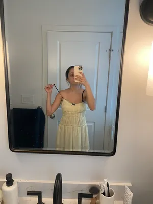 Zara White Mini Dress thumbnail 3