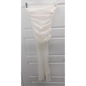 Meshki 2 Piece Set White Stretchy Knit Top And Long Maxi Skirt sz S thumbnail 5