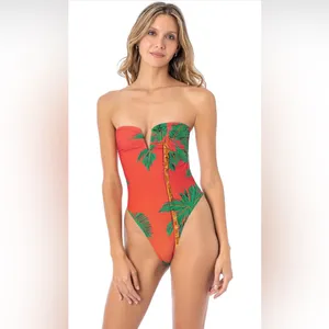 MAAJI Cali Sunset Soleil Bandeau One Piece, Size Medium, $179 thumbnail 8