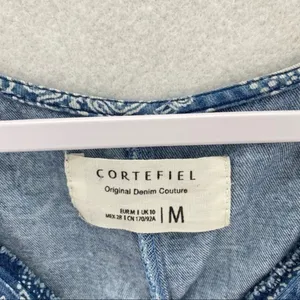 Cortefiel Denim Paisley‎ Bandana Print Dress thumbnail 3