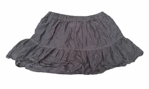 Abercrombie & Fitch Men's Black Flat-Front Elastic Shorts thumbnail 1