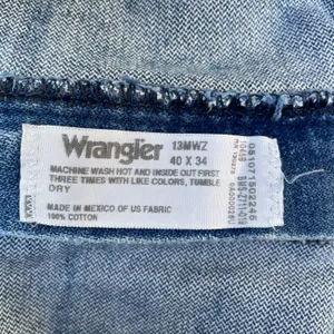 Wrangler Vintage Blue Denim Jean Distressed Pants thumbnail 6