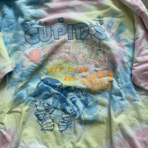 Boys lie cupids bowling lanes tie dye hoodie thumbnail 5