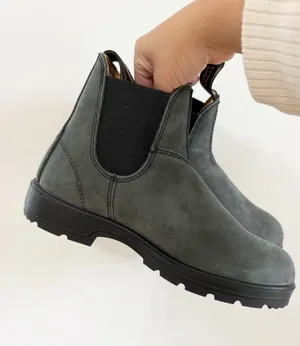 Blundstone 587 Boots Women’s Size 7.5 Rustic Black gray Leather thumbnail 1