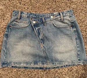 Zara denim skirt  thumbnail 1