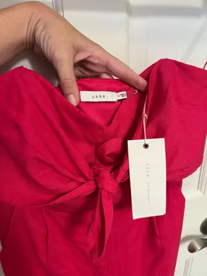 Lush Clothing Pink Romper Women’s M thumbnail 3