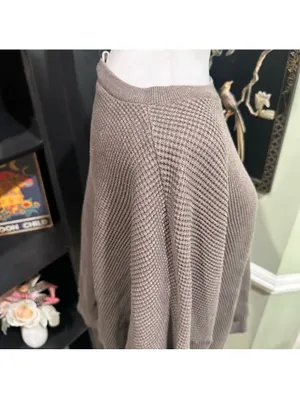 VISUS Brown Waffle Knit Pullover Sweatshirt Top – Size XS/S – Ethically Made thumbnail 5