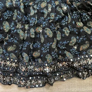 Free People Age Of Aquarius Paisley Sequin Top thumbnail 5