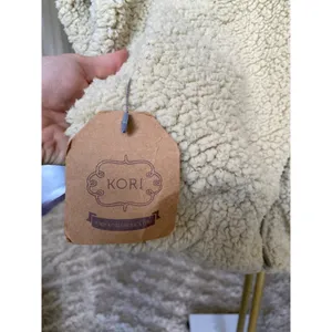 Kori Fleece Sherpa Jacket Reversible Buttery Soft Ski Snow Bunny‎ Winter Cozy S thumbnail 6