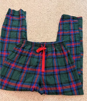Flannel sweatpants Green Size M thumbnail 1