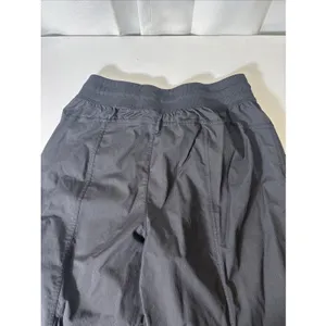 Avia‎ Pants Women Medium Black Pull On Drawstring Bungie Hem Athleisure Hiking thumbnail 7
