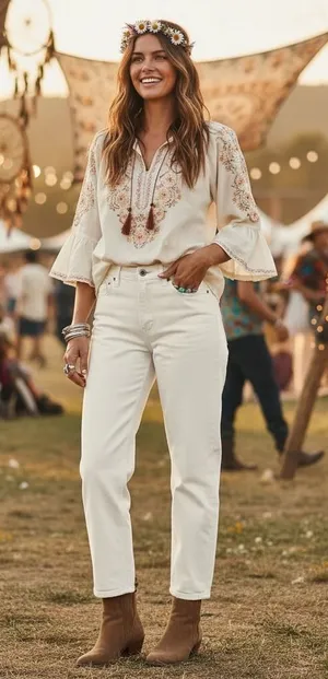 Abercrombie & Fitch Curve Love The 90s Relaxed Jean High Rise White 26 2R 5893 thumbnail 1