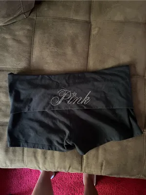 Victoria’s Secret Rhinestone Foldover Shorts Size Large thumbnail 3
