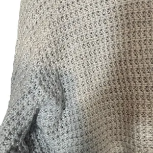 Express Women’s Gray Batwing Sleeve Cowl Neck Loose Knit Sweater Size Medium thumbnail 5