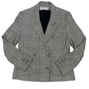 Augustus by Andrew Morgan houndstooth Blazer Jacket 90's Vintage Academia Size 6 thumbnail 10