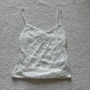 Pull&Bear Pacific Republic White Lace Trim Top Medium Coquette Clean girl Y2K thumbnail 2