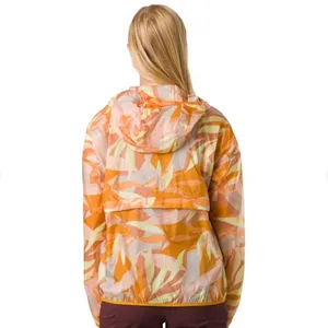 Prana‎ Whistler Anorak Soft-Shell Hooded Jacket in Solstice Tropics Sz S NEW thumbnail 2