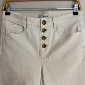 Loft High- Rise Wide-Leg Jeans NWT thumbnail 8