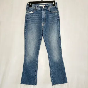 Mother Superior The Hustler Ankle Fray Jeans thumbnail 4