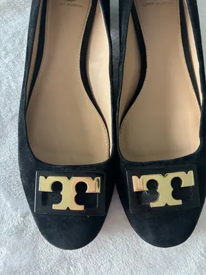Tory Burch Black Suede Shoes thumbnail 2