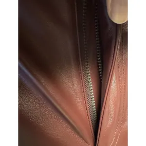 Joie Women's Size 10 Burgundy Faux Leather‎ Straight Leg Pants NWT Lined thumbnail 6