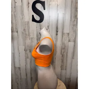 Fabletics Reversible Sports Bra Womens Size Small S Orange Purple Ombre Crop Top thumbnail 3