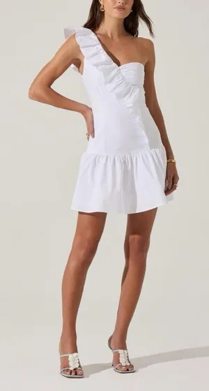 No Brand Women's White Dress thumbnail 1