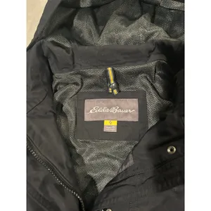 Eddie Bauer Travex Womens XS‎ Black Hooded Utility Field Jacket Rain Coat thumbnail 5