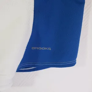 BROOKS XL White, Black, Blue Solid Tank, Muscle Shirt, Colorblock Activewear thumbnail 3