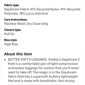 Vitality NWOT Daydream Leggings In Evergreen Marl Size M thumbnail 2
