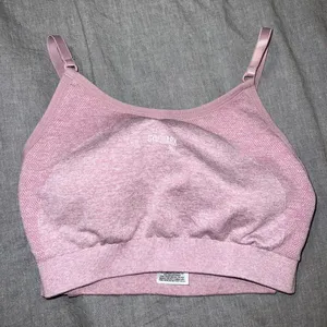 Pink Gymshark Sports Bra thumbnail 1