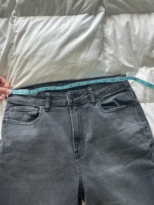 American Eagle Dark Wash Mom Jeans thumbnail 4
