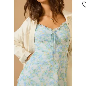 NWT Altar'd State Floral‎ Blue Yellow Dress Large 10/12 thumbnail 2