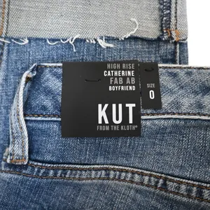 Kut from the Kloth Womens 0 High Rise Catherine Fab Ab Boyfriend Jeans NEW thumbnail 10