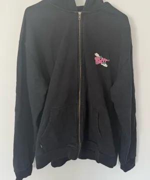M/SF/T Mad Minds Floral Graphic Zip Up Hoodie thumbnail 1