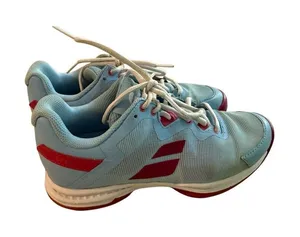 Babolat SFX3‎ All Court Clearwater/Cherry Tennis Shoes Women's Sz 6.5 thumbnail 1