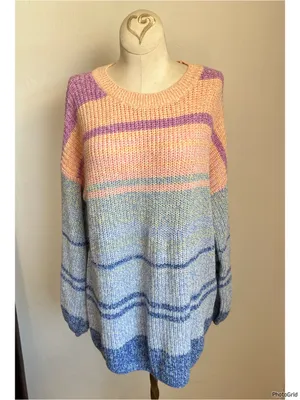 Soft Surroundings Karlie Stripe Sweater Medium thumbnail 2