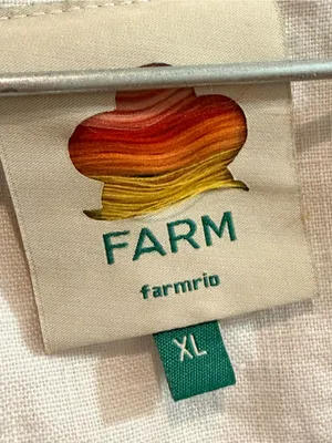 Farm Rio Fruit Beauty Off-White Romper size XL thumbnail 5