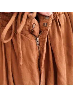 Free People Palash Cargo Pants in Goldenrod thumbnail 8