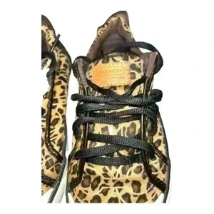 COACH Barrett Cheetah Print sneakers Size 6 B Women pre-loved good condition thumbnail 11