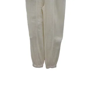 Free People Ivory Double Gauze Paperbag‎ Tie Waist Beach Pants Size XS thumbnail 7