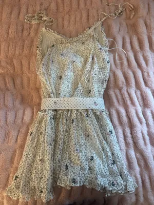 These three polka dot floral lace dress thumbnail 5