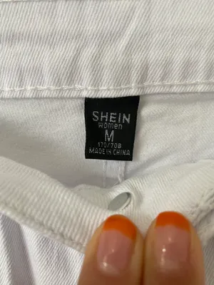 SheIn White High Waisted Jeans thumbnail 8