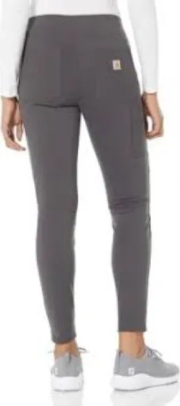 Carhartt WOMEN'S FORCE FITTED MIDWEIGHT UTILITY LEGGING Size Large thumbnail 1